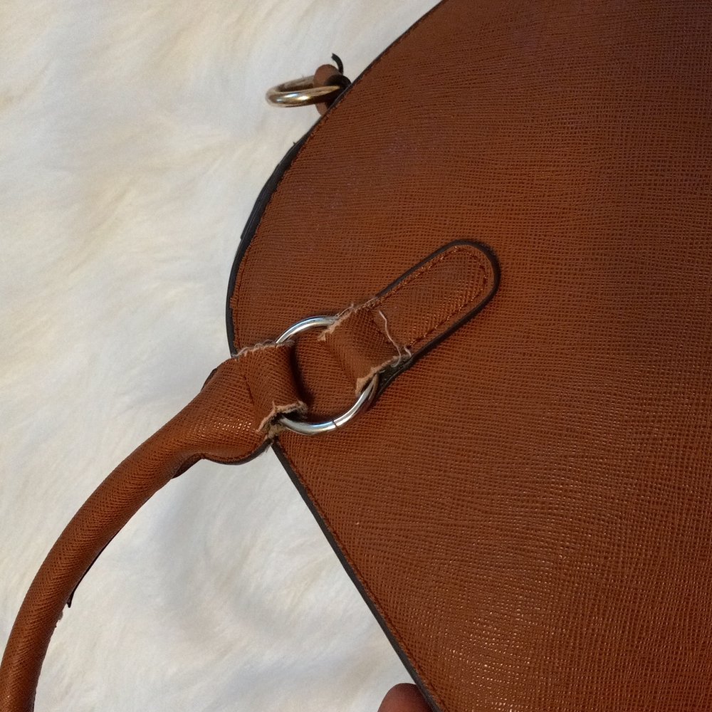 Brown shoulder/crossbody bag - Picture 6 of 9